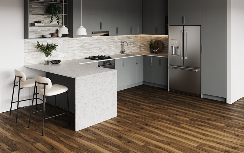 GOLD WALNUT, HFLOR - Luxury Vinyl Tile Flooring | LX Hausys US